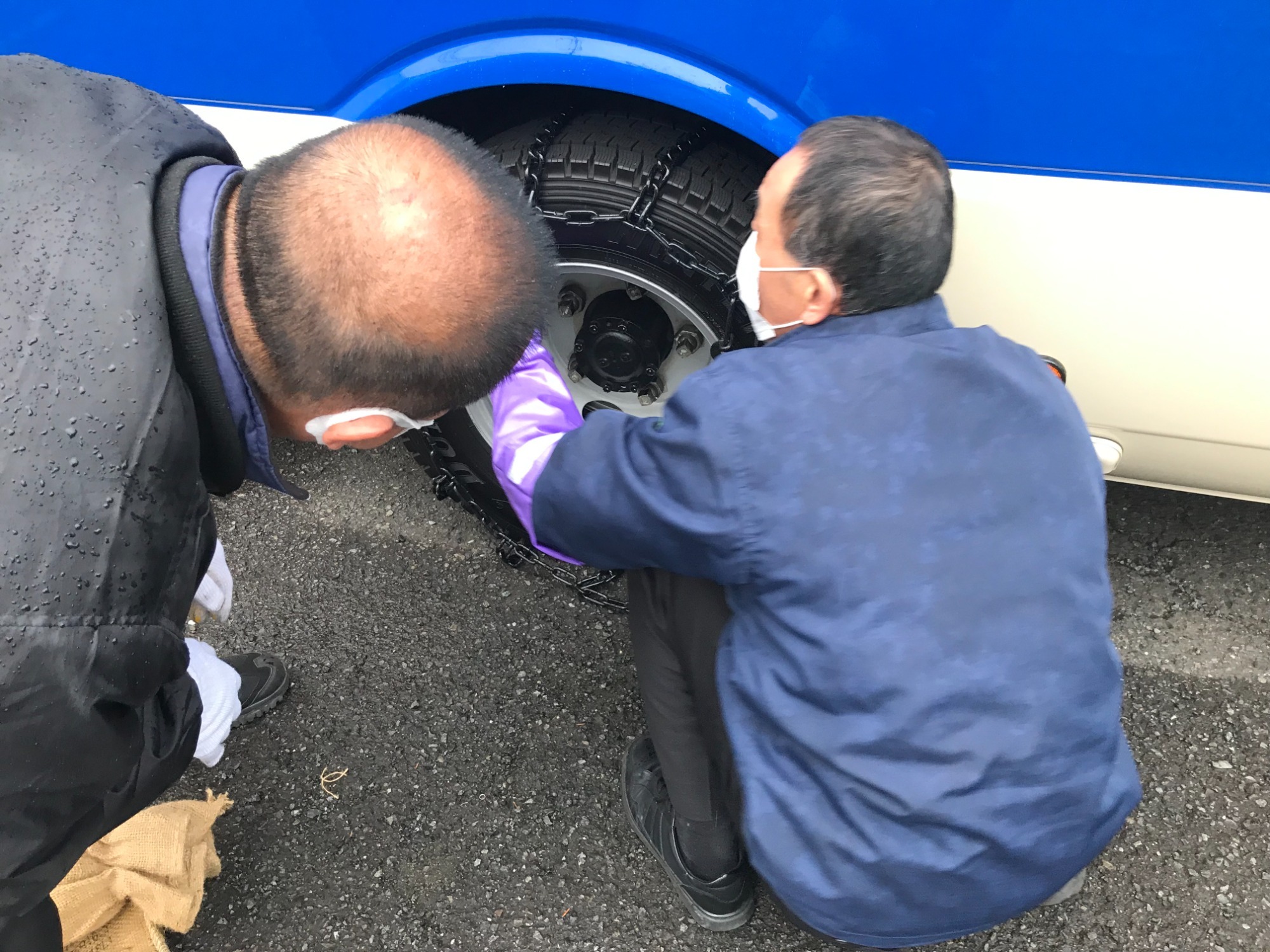 冬に備えての研修